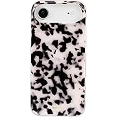 SCORPIFY for iPhone 17 Air Case [Compatible with MagSafe] with Pink Tortoise Shell Design, Cute Brown Magnetic Phone Cover for Women Girls, Slim Shockproof Bumper