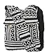 Tribe Azure Aztec Black White Woven Handmade Crossbody Hobo Women Shoulder Bag Sling Casual Large