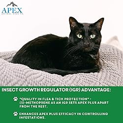 Apex Plus Flea Treatment for Cats, 1.5+ lbs