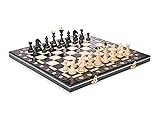 Beautiful Handcrafted Wooden Chess Set with Wooden