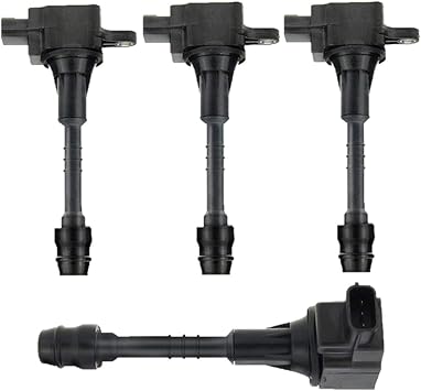 Amazon Com Set Of 4 Ignition Coils Pack For Nissan Sentra 2002 2006 I4 1 8l Automotive