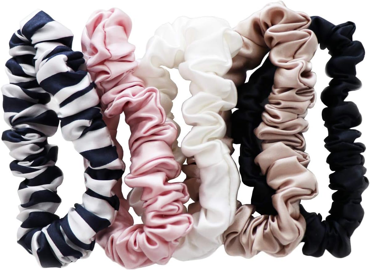 slip silk midi scrunchie