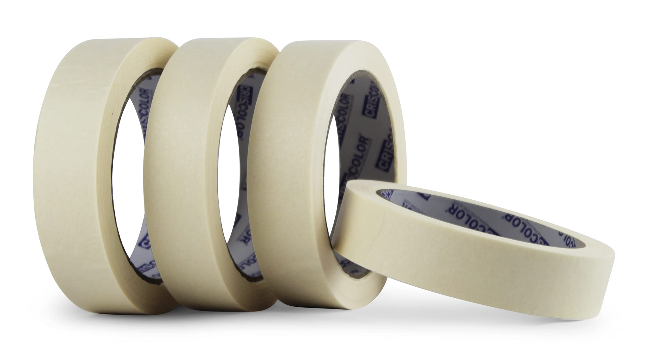 Bodywork Tape - Painter Tape Pack - No Residues, Excellent Adhesion. (Tape 24 mm x 40 m - Pack of 4)