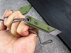 Ccanku C1146 Fixed Blade Knife,440C Blade G10