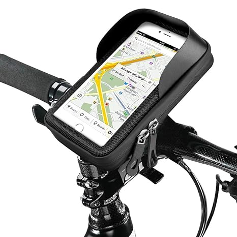 Fahrrad Handyhalterung,Topist Wasserdicht Handyhalter Fahrrad Tasche Fahrradlenkertasche für iPhone 6s Plus/6 Plus/Samsung s7