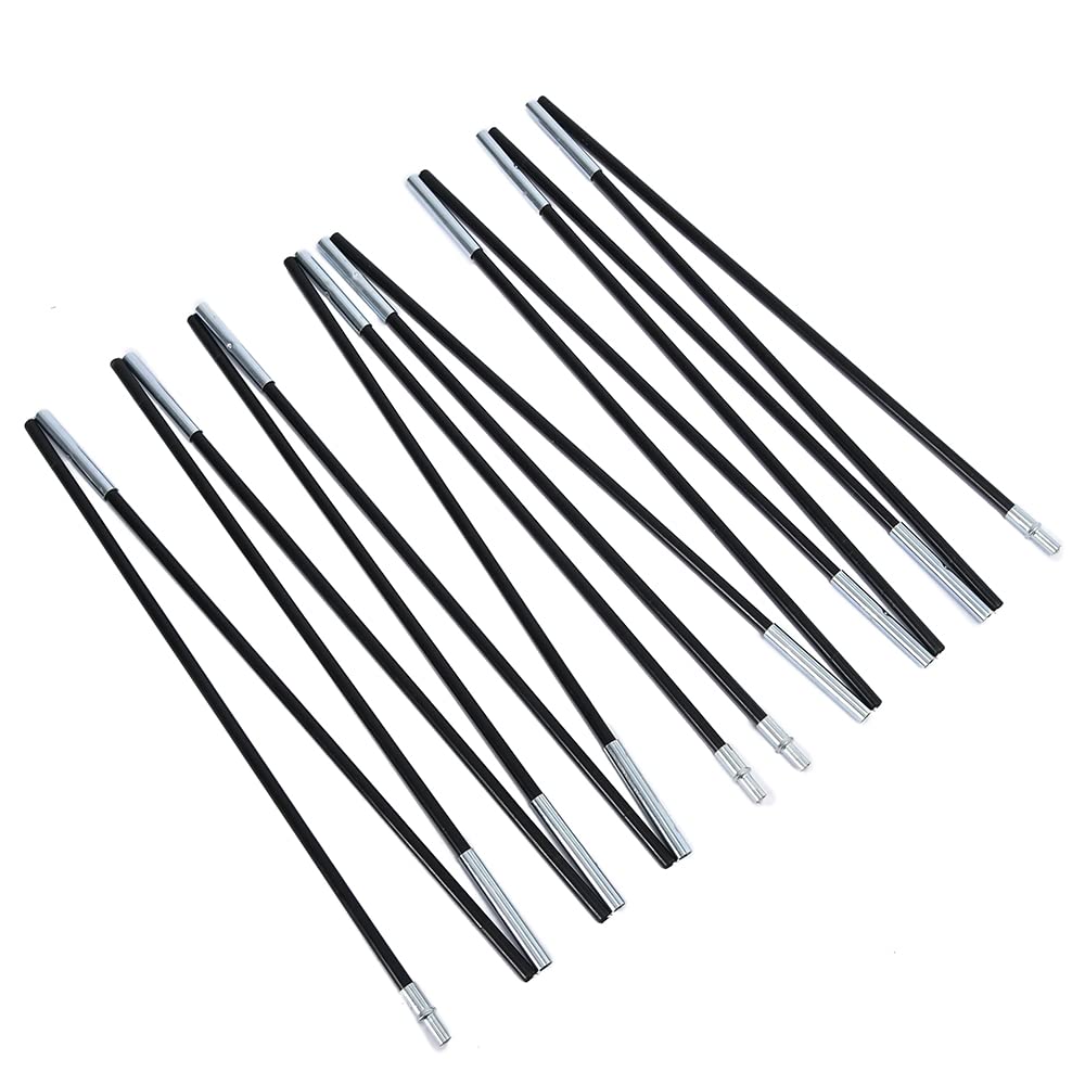 Kids Tent Replacement Poles - Fiberglass Poles for Indoor & Outdoor Play Tents, Suitable for Boys and Girls Tent, Length 112in(S)
