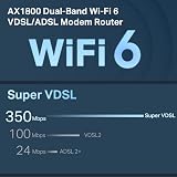 TP-Link Archer VX1800 AX1800 Dual-Band VDSL/ADSL Modem Router view 5
