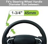 Spurtar Steering Wheel Knob Universal Car Wheel Aid Spinner Black view 3