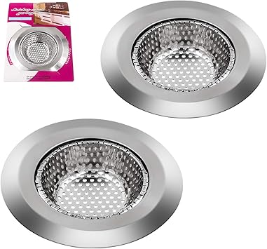 Instalación de baño y cocina Colador de fregadero de cocina de acero