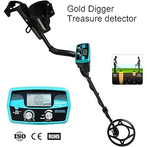 allsun Pro Underwater Metal Detector Underground Waterproof Gold Finder Treasure Hunter 2 Modes Outdoor Gold Digger