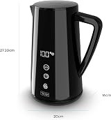 Swan Alexa Smart Kettle 1.5L Voice-Controlled 6 Temp Settings Black SK14650BLKN view 6