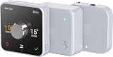 Hive Thermostat for Heating with Hub Black Chrome – Combi Boiler compatible view 4