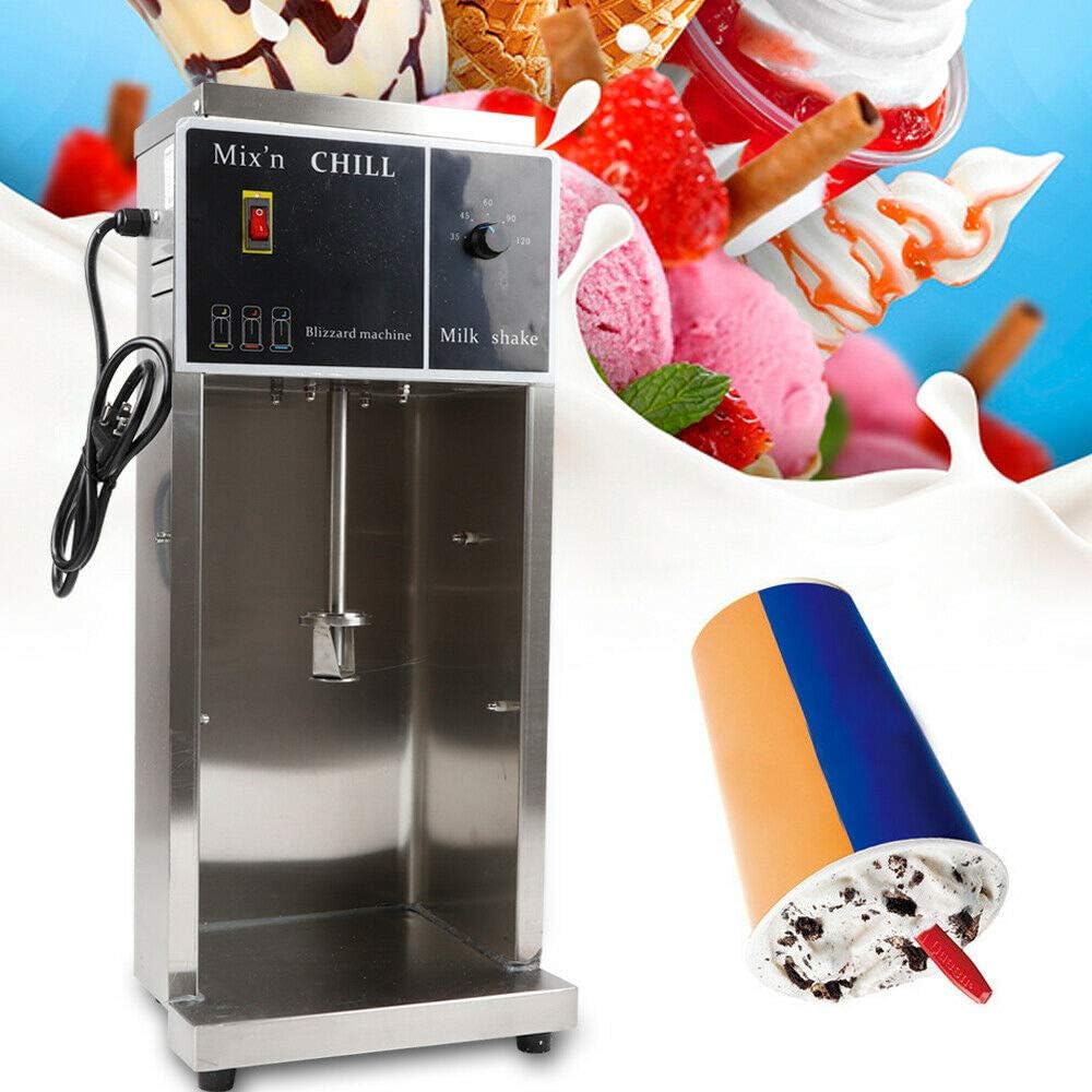 110V Electric Ice Cream Maker Machine Automatic Mixer