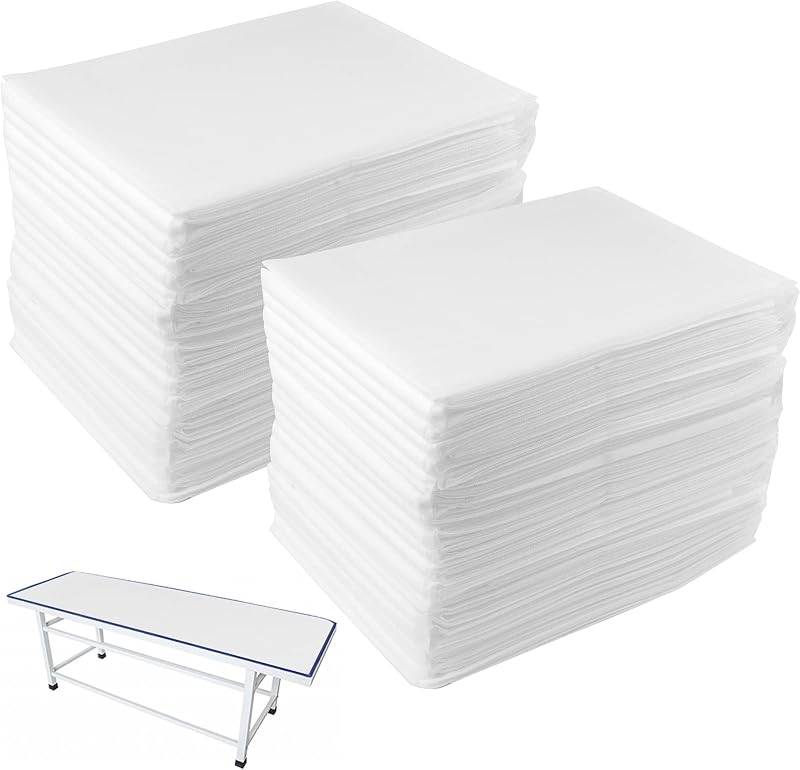 DEAYOU 40 PCS Disposable Spa Bed Sheets, Waterproof 31" x 67"