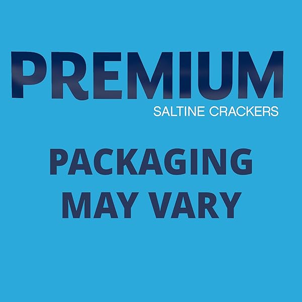 PREMIUM ORIGINAL SALTINE CRACKERS, LUNCH SNACKS, FAMILY SIZE, 24 OZ