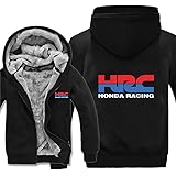 KASC Auto JDM HRC Honda Racing Corp Fleece Hoodie with Matching Trucker Style snap Back Hat