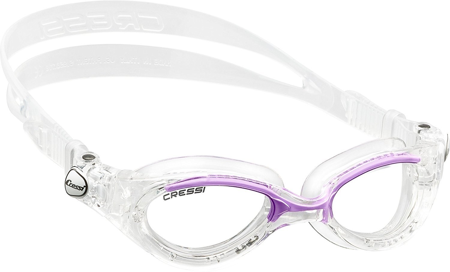 CRESSI Flash Lady Googles Clear/Frame Clear Lilac