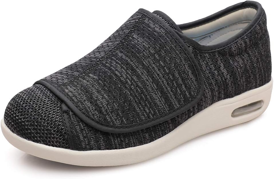 Youyun Women's Diabetic Shoes for Women Casual Velcro Adjustable