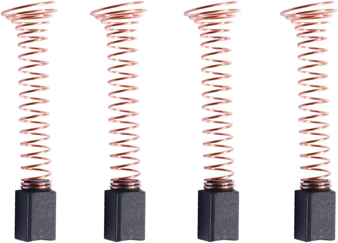 4 PCS Carbon Motor Brushes Compatible for Dremel 90930-05 Brush Repairing Part for Dremel 275, 285, 395, 410, 595(Type 3,4,5), Fits MM3750, MM375 & MM3950(Type 3, 4 & 5) and 6000