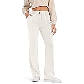 G4Free Smoofit Modal Soft Wide Leg Sweatpants Yoga Pants with Pockets Drawcord Casual Lounge Pants