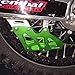 JFG RACING CNC Rear Chain Guide Guard Green For Kawasaki KX250F KX450F 2009-2016