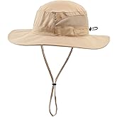Connectyle Men's Outdoor Boonie Sun Hat UV Protection Fishing Hiking Camping Hat