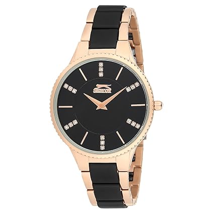 SLAZENGER Womens Analogue Metallic Watch-SL91138303