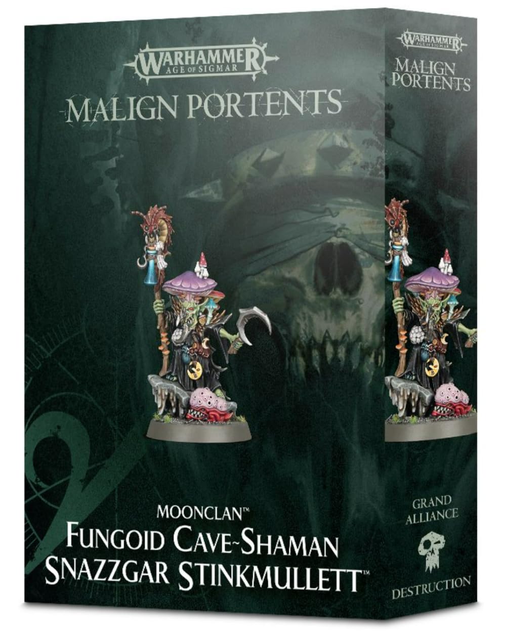 Games Workshop Warhammer AoS - Moonclan Fungoid Cave-Shaman Snazzgar Stinkmullett, 99120209045