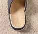 Bronze Times (TM) Unisex Four Season Indoor Cotton Flax House Slippers (Grey)