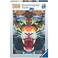 RAVENSBURGER Puzzle 16984 Lion from Ploygons 500 Pieces