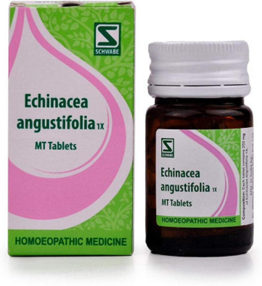 Dr Willmar Schwabe India Homoeopathic Echinacea Angustifolia 1X MT Tablets - by Exportmart