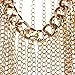 QGAKAGO Cross Body Link Chain Necklace Golden Bikini Party Necklace Jewelry Sexy Body Chain
