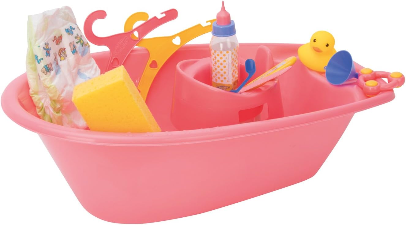Heless 713Heless 51 x 27.5 x 16 cm Doll Bathtub Set - Multicolour