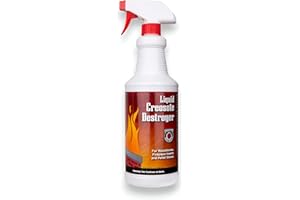 Meeco's Red Devil 12 Liquid Creosote Destroyer - Creosote Remover for Wood stoves & Fireplace Inserts (32 fl oz) - Made in The USA