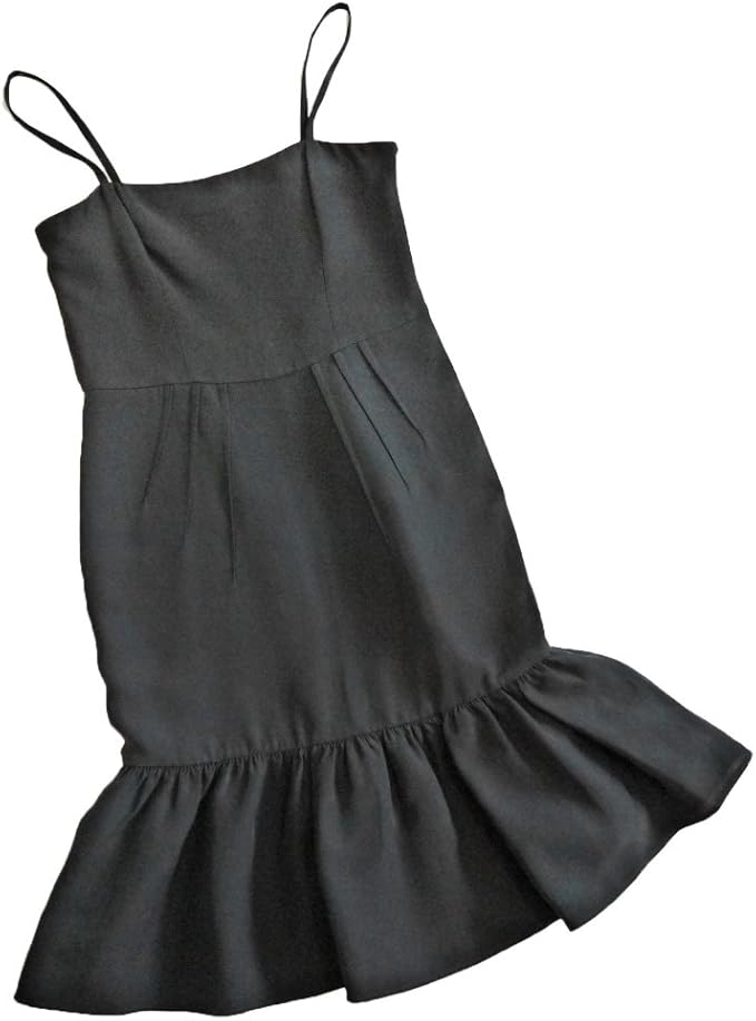 Amazon Co Jp プラダ Prada マーメイドライン ワンピース 黒 42 Prada 並行輸入品 服 ファッション小物