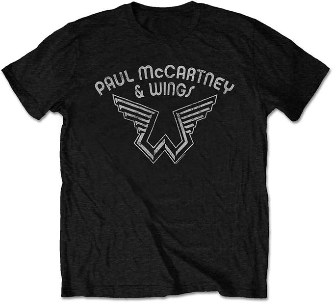 Paul Mccartney 'Wings Logo' T-Shirt
