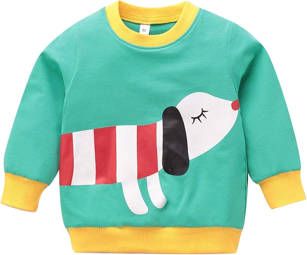 NCONCO Kids Girl Long Sleeve Pullover Sweatshirt, Hoodie Children