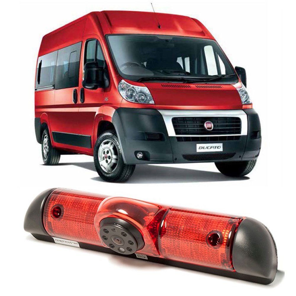 Berlingan DY7883-GE Rear View Backup Camera, 1 MP, Wide Angle, 160.0 degrees, 628p, Surface Mount, CMOS, LCD 0.25 inches, MP4, 12.0 volts, YESB for Ducato X250/ Boxter III AVIS AVS325CPR / Jumper