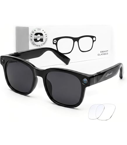 Amazon.com: M01 Smart Glasses with 8MP Camera, Bluetooth Calling