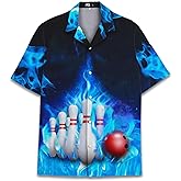 ACEPrints Hawaiian Shirt for Men Casual Button-Down Shirts Mens Hawaiian Shirts Short Sleeve Button Down Shirt Men