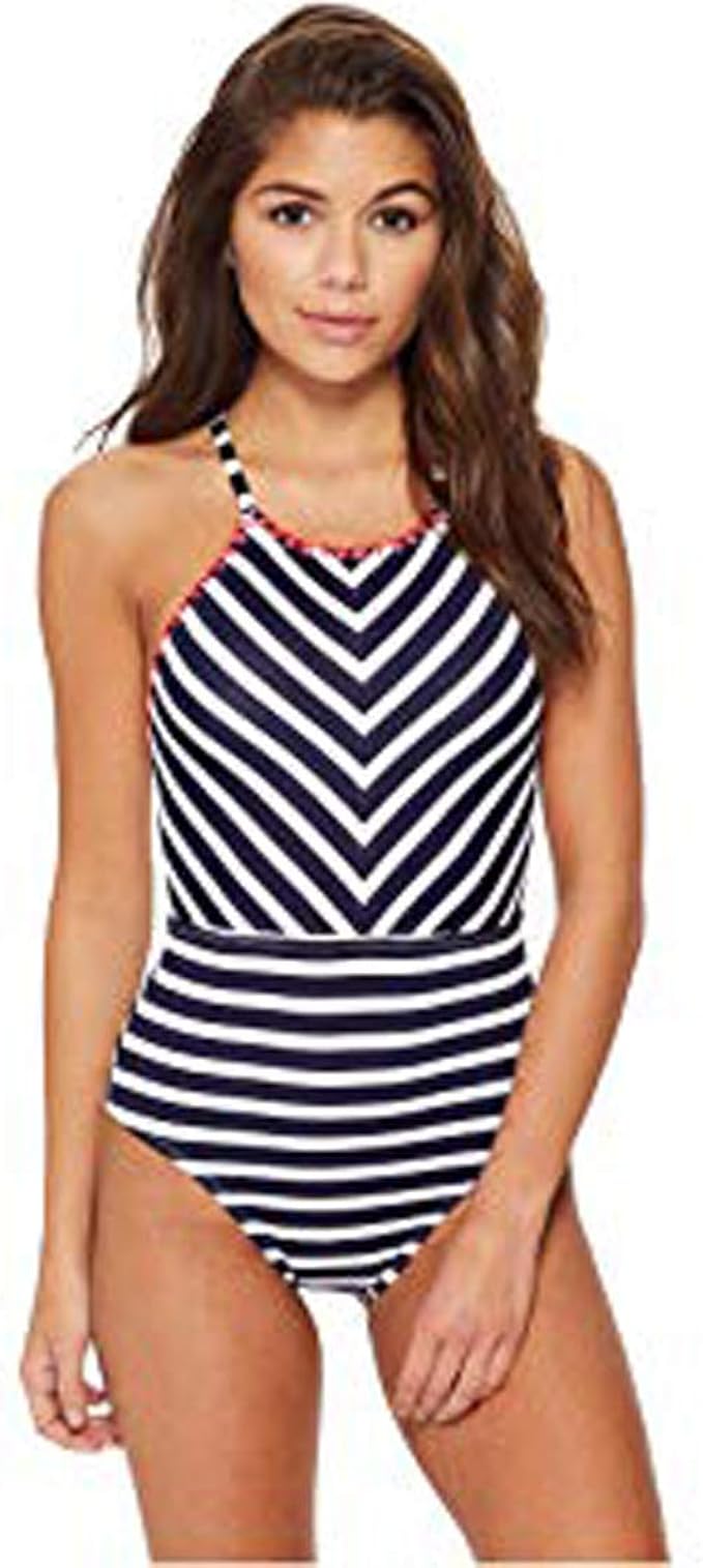 tommy bahama breton stripe one piece