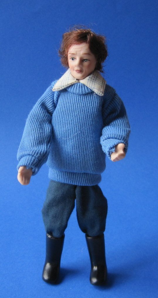 Dolls House Doll modern Man Tom Dollhouse 4446