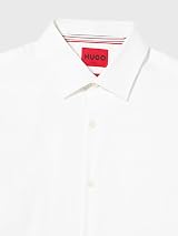 HUGO Men's Koey Shirt Open White 199 Size 44 view 2