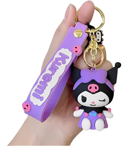 Funko Pop! Keychain: Sanrio - Kuromi - Figurine en Vinyle de Collection Funko Pop! Keychain: Sanrio - Kuromi - Figurine en Vinyle de Collection
