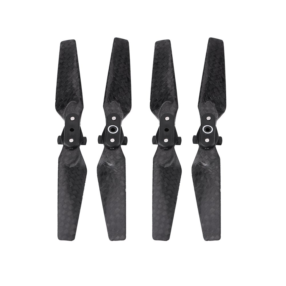 EVTSCAN Dji Spark Propeller Blades,2 pairs Foldable Carbon Fiber Propellers Blades Drone Quadcopter Accessory For DJI Spark