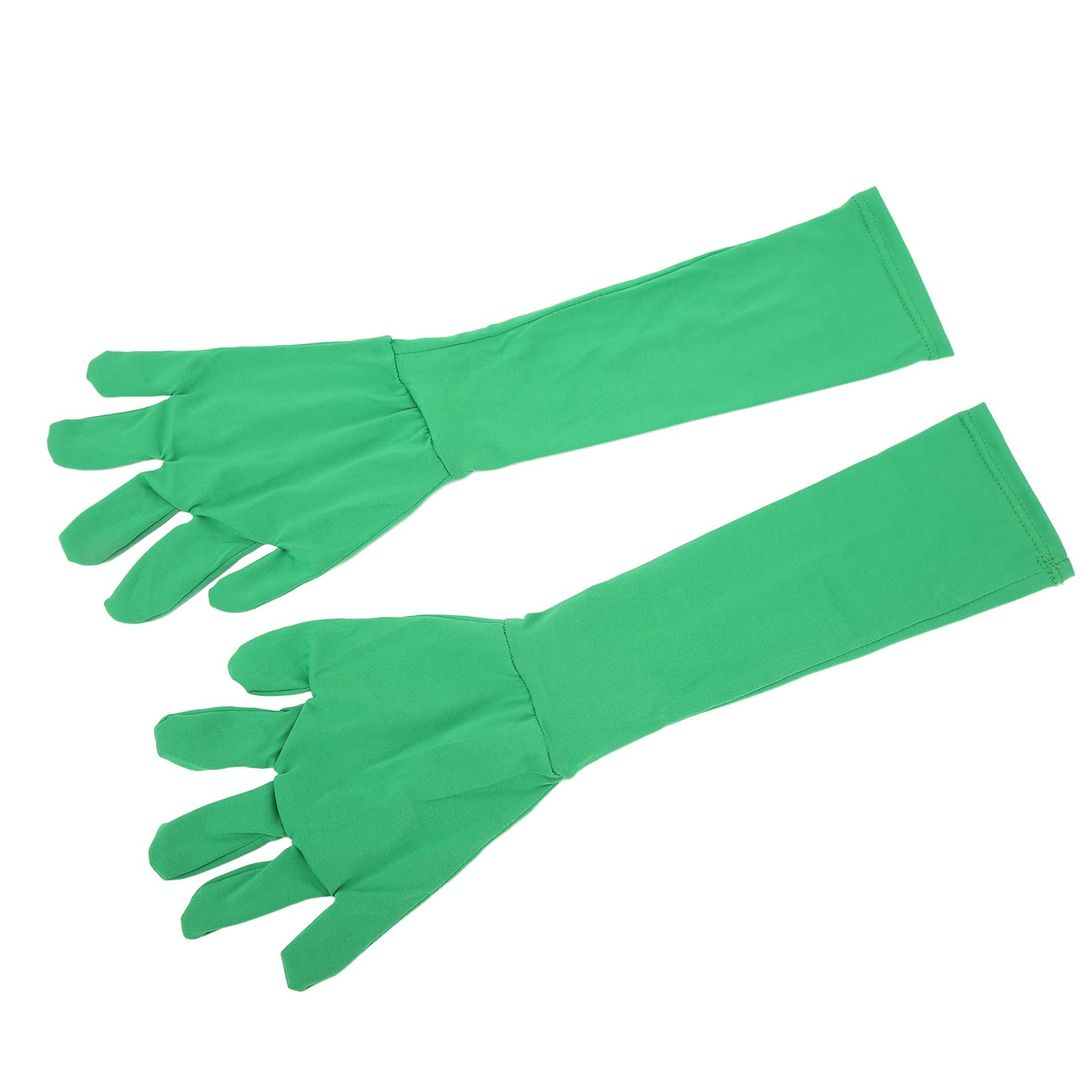 Chromakey Green Screen Gloves, Made of Milk Silk, Foldable and Washable, for Digital Photography, Post Production