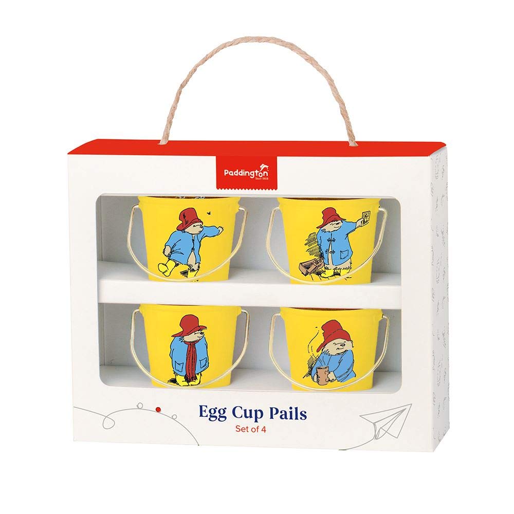 Paddington Bear Egg Cup Pails Yellow