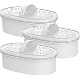 Replacement for All Waterdrop Pitcher Filtration System, Fits Waterdrop WD-PF-01A Plus, Reduces Lead, PFOA/PFOS, Chlorine, Last Up to 3 Months or 200 Gallons (Pack of 3), AQUA CREST