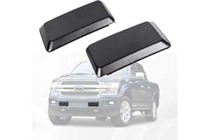 EzMech Bumper Pad 2018-2020 Compatible With Ford F-150 F150 Bumper Cover Trim (Set) Driver Side And Passenger Side Bumper Guards Inserts Pads Caps Textured Black