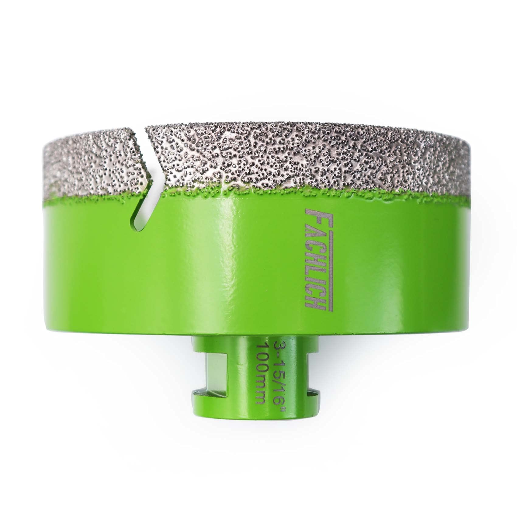 Photo 1 of FACHLICH Diamond Core Drill Bits - 4" Tile Hole Saw 100mm Ceramic Drill Bit Vacuum Brazed for Porcelain Tile Granite Marble Masonry